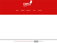 Tablet Screenshot of cano-sa.com